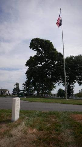 John Wesley Marshall, flag view